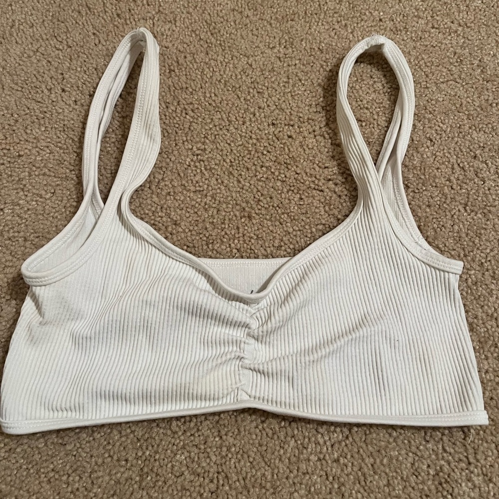 Out From Under White Bralette